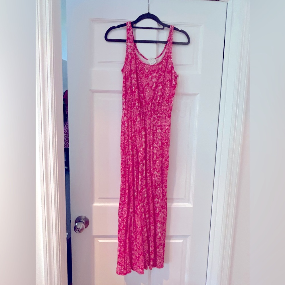 Ella Moss Maxi dress Fushianta snd white summer dress